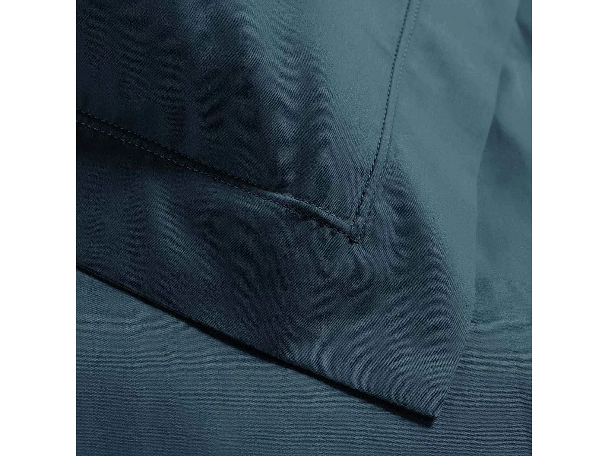 Set aus 2 Perkal Kissenbezügen Rot 100% Weiche und Seidige Baumwolle - OEKO-TEX Zertifiziert