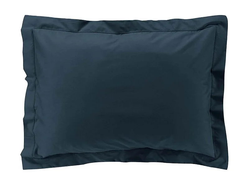 Taie d'Oreiller "Percaline" 50x70cm Bleu Nuit