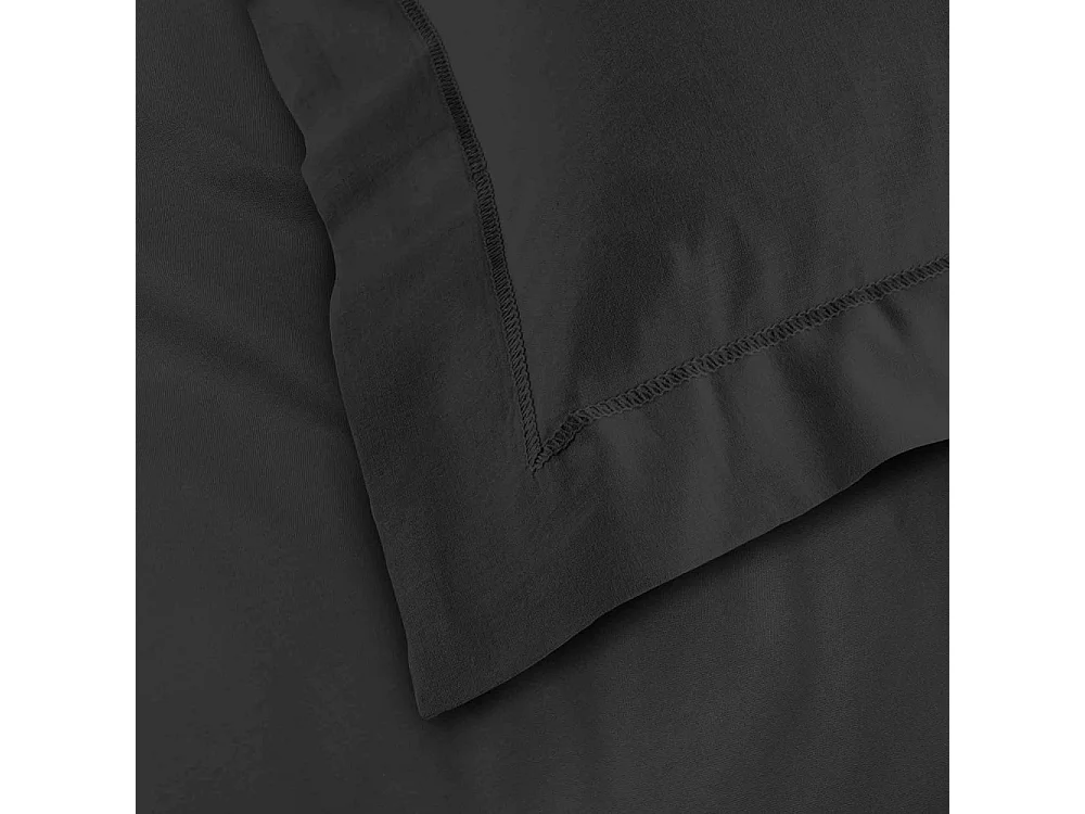 Taie d'Oreiller "Lina" 50x70cm Noir