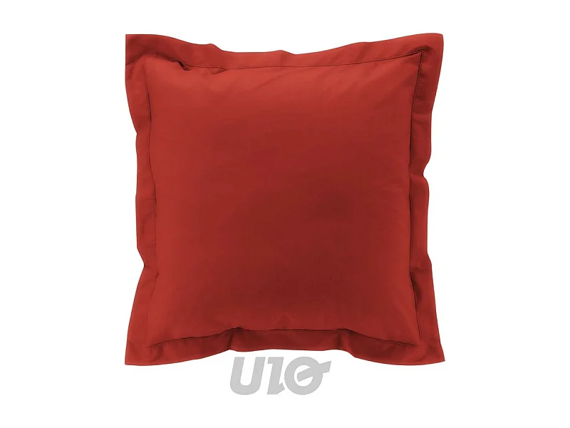 Taie d'Oreiller "Percaline" 63x63cm Tomette