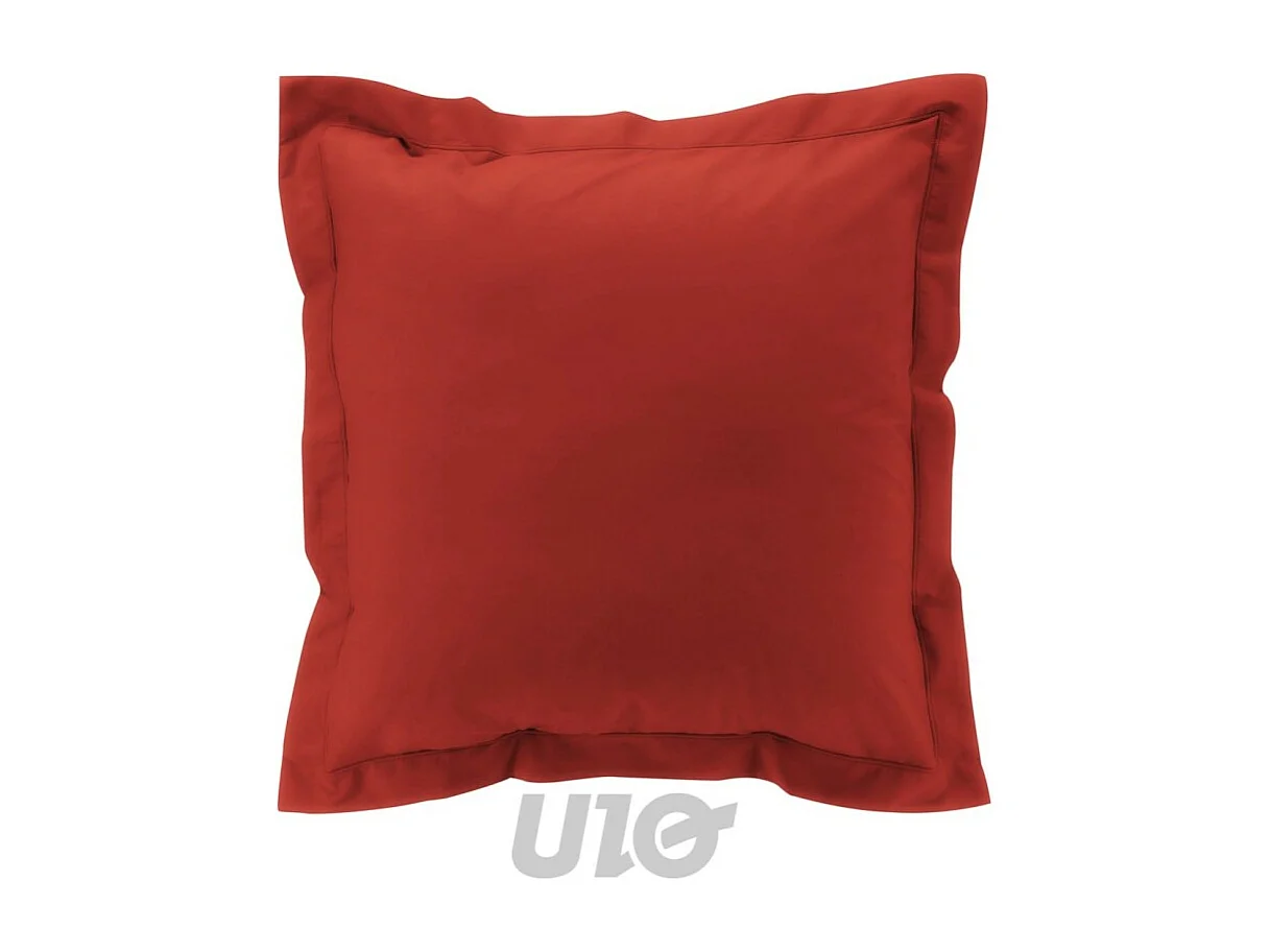 Taie d'Oreiller "Percaline" 63x63cm Tomette