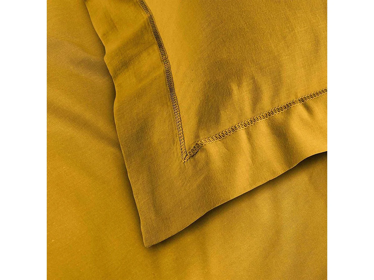 Taie d'Oreiller "Lina" 50x70cm Curry