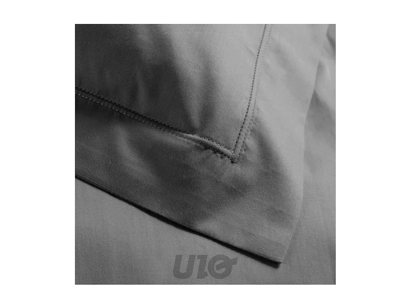 Taie d'Oreiller "Percaline" 50x70cm Gris Acier