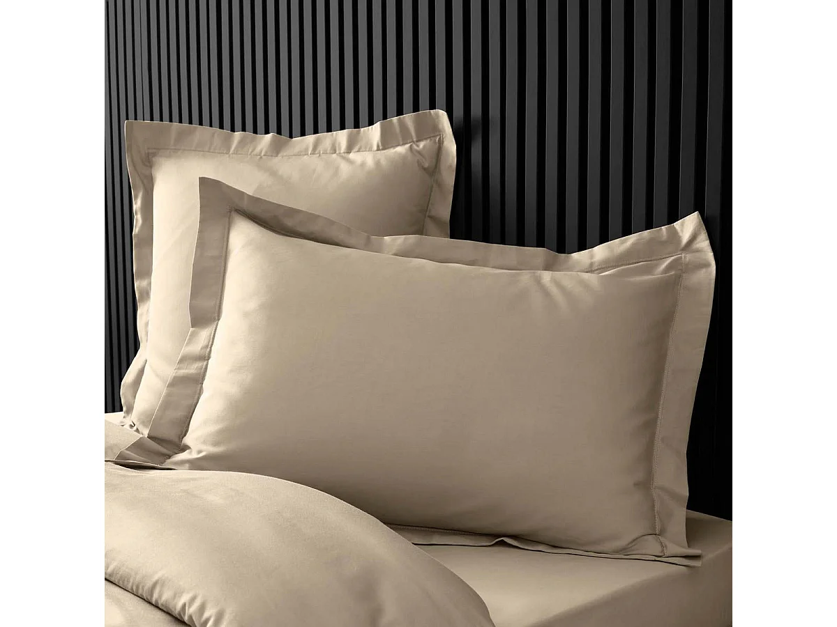 Taie d'Oreiller "Percaline" 50x70cm Sable