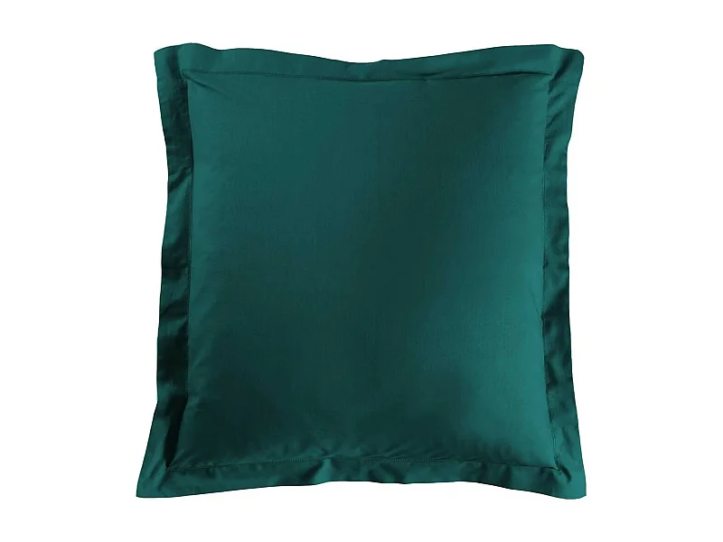 Taie d'Oreiller "Lina" 63x63cm Emeraude