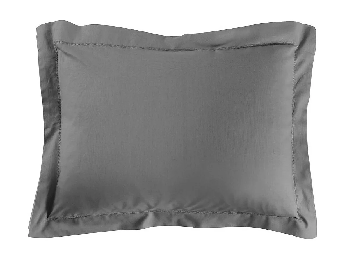 Taie d'Oreiller "Lina" 50x70cm Anthracite