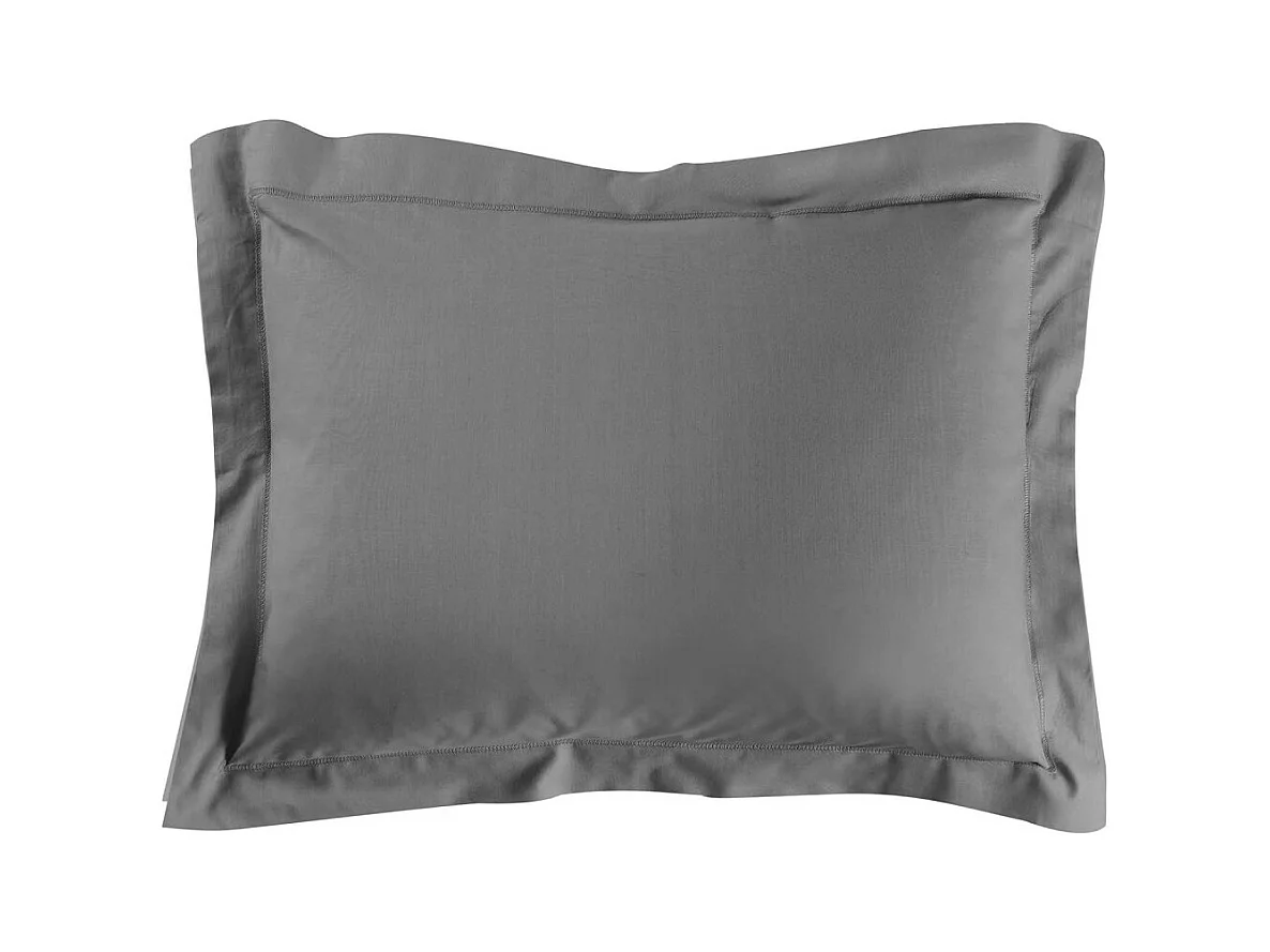 Taie d'Oreiller "Lina" 50x70cm Anthracite
