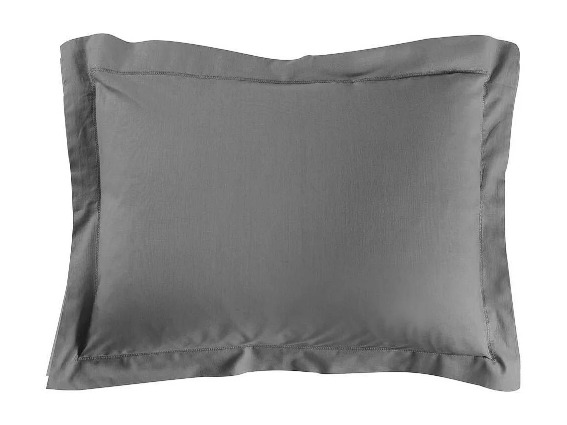 Taie d'Oreiller "Lina" 50x70cm Anthracite
