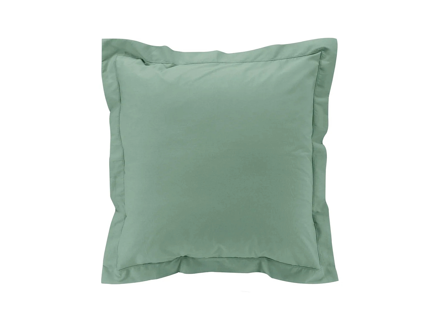 Taie d'Oreiller "Percaline" 63x63cm Tilleul