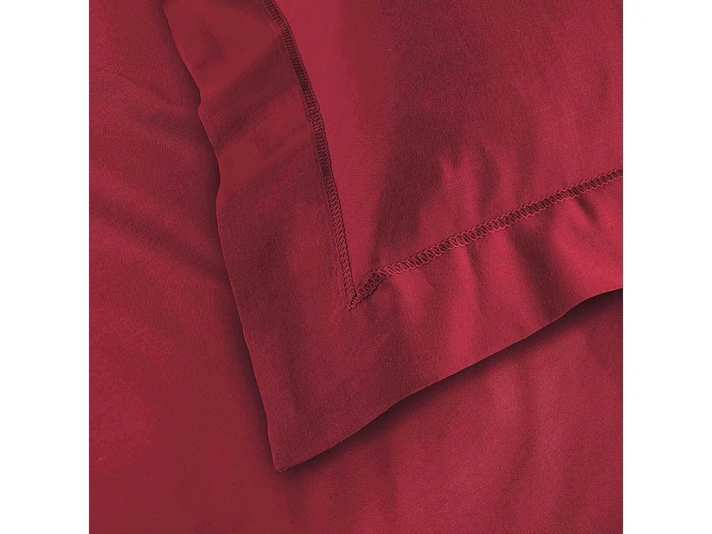 Taie d'Oreiller "Lina" 63x63cm Marsala