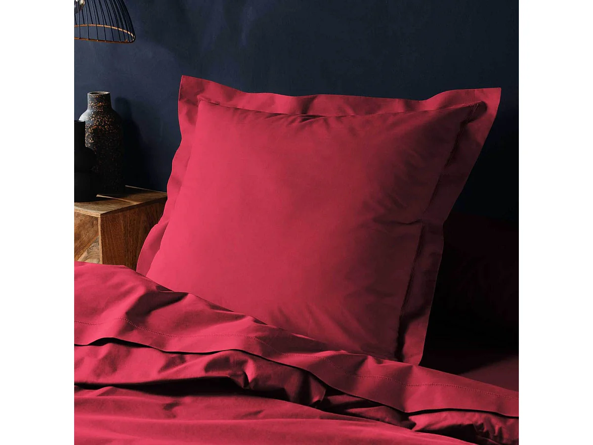 Taie d'Oreiller "Lina" 63x63cm Marsala