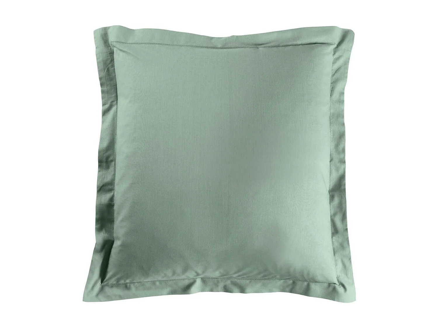 Capa de Almofada "Lina" 63x63cm em Algodão Sálvia
