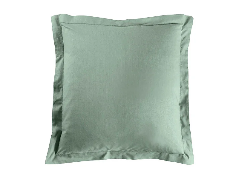 Capa de Almofada "Lina" 63x63cm em Algodão Sálvia