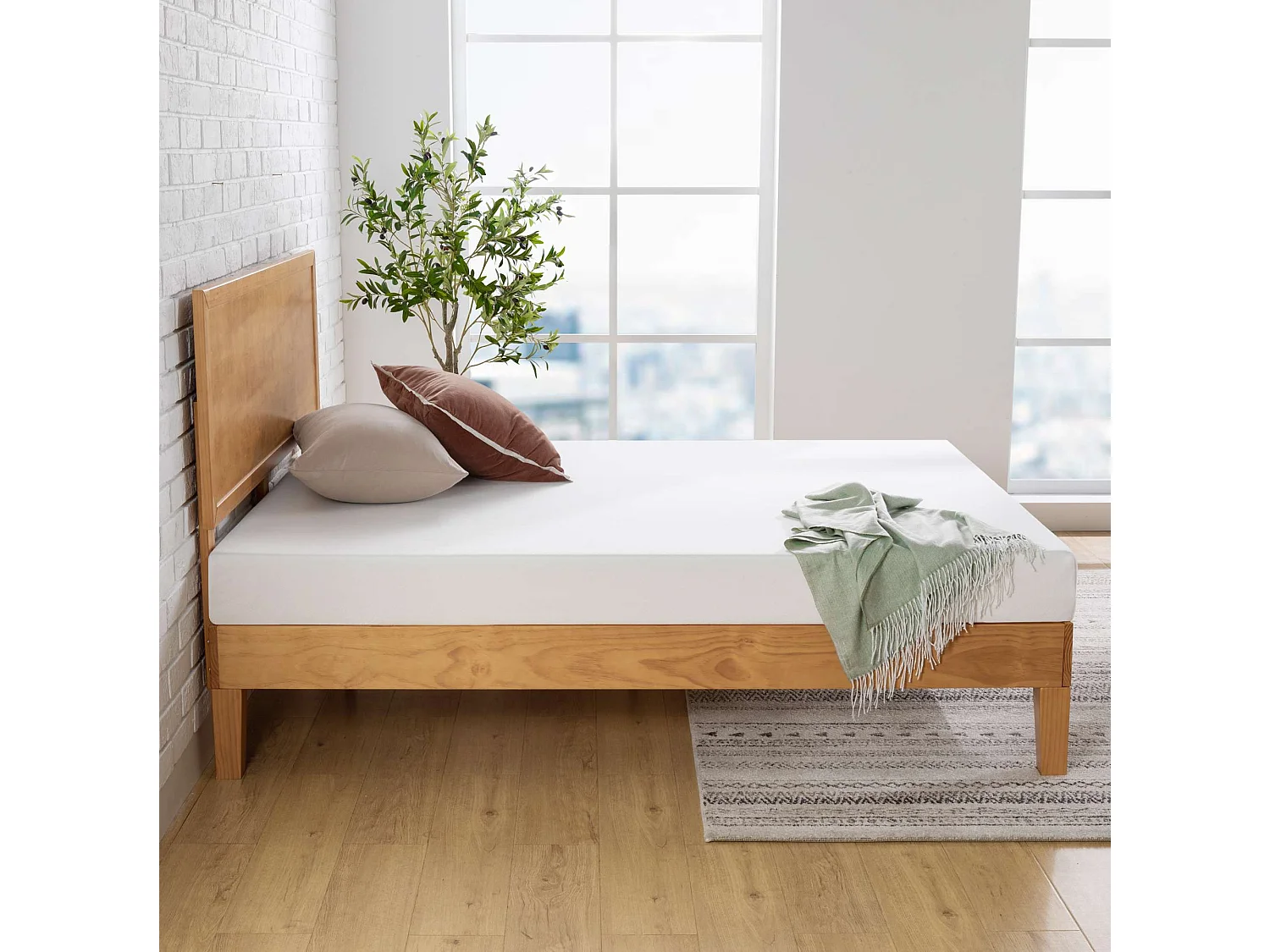 Matelas 140x190cm - matelas memoire de forme - matelas double - epaisseur du matelas 15cm