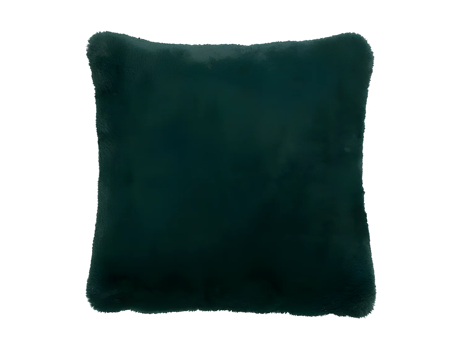 Coussin Cutie Polyester Vert Fonce - L 44 x l 41 x H 12 cm