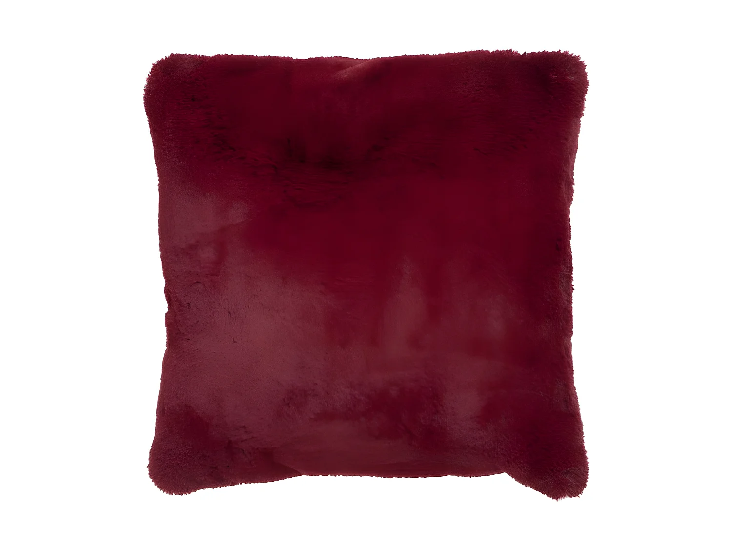 Coussin Cutie Polyester Rouge - L 44 x l 41 x H 12 cm