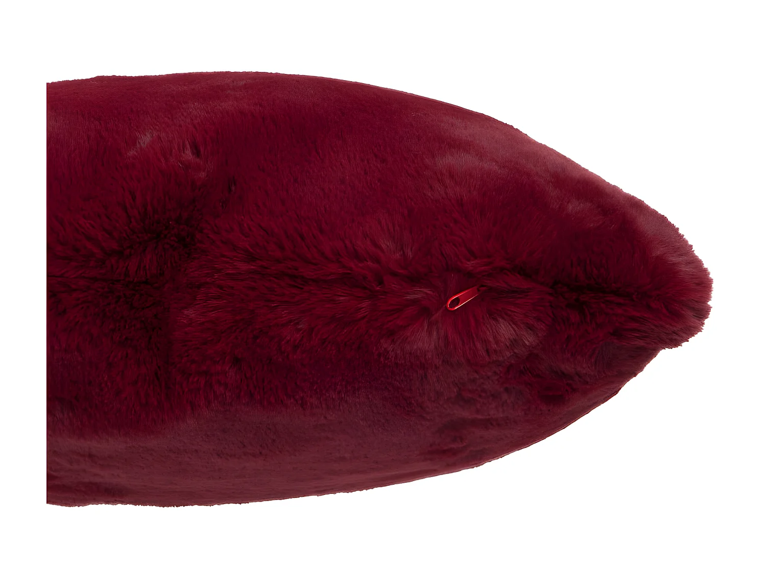 Coussin Cutie Polyester Rouge - L 44 x l 41 x H 12 cm