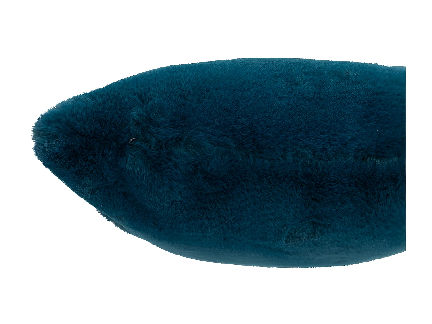 Coussin Cutie Polyester Petrole - L 44 x l 41 x H 12 cm