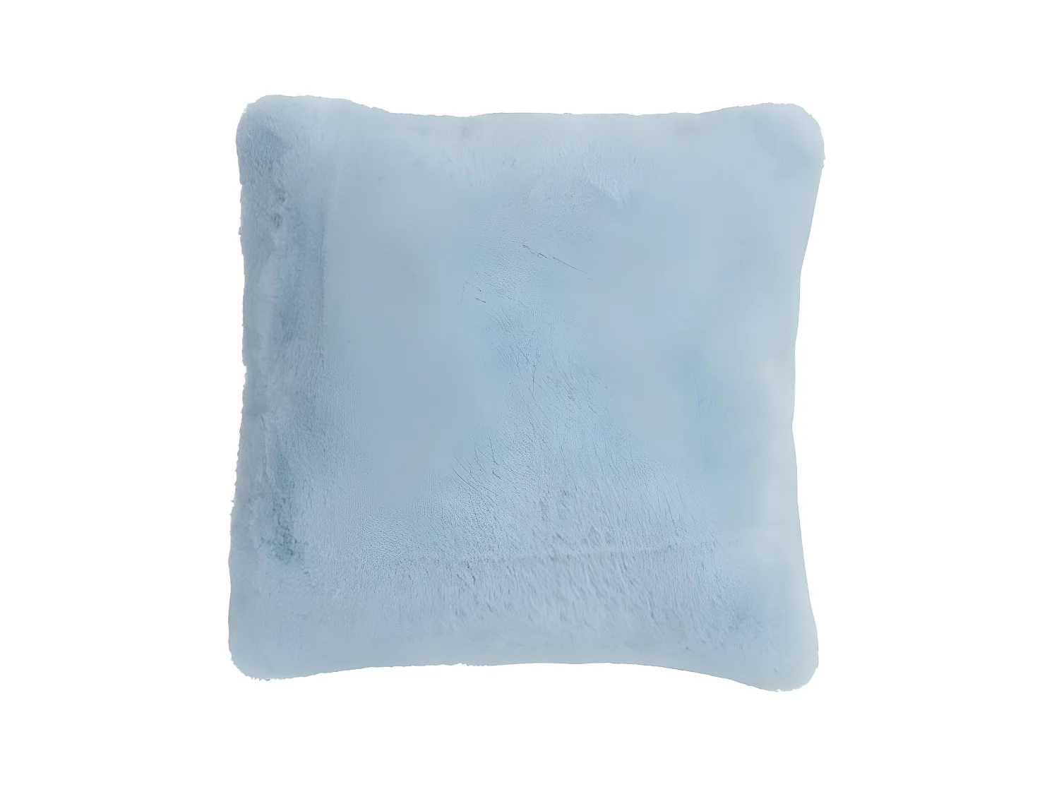Coussin Cutie Polyester Bleu Clair - L 45 x l 46 x H 4,5 cm