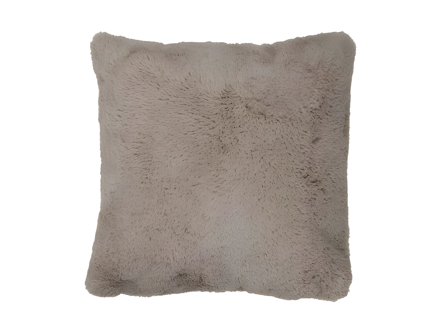 Coussin Cutie Polyester Gris Souris - L 44 x l 41 x H 12 cm