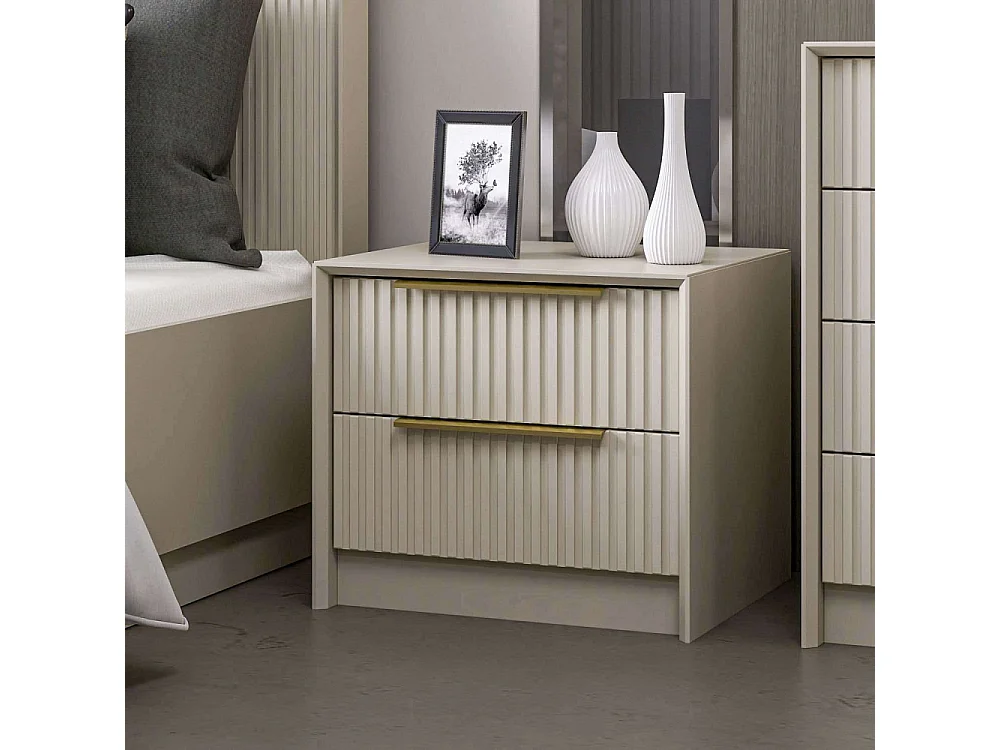 Chevet en aggloméré Kale (Lot de 2)