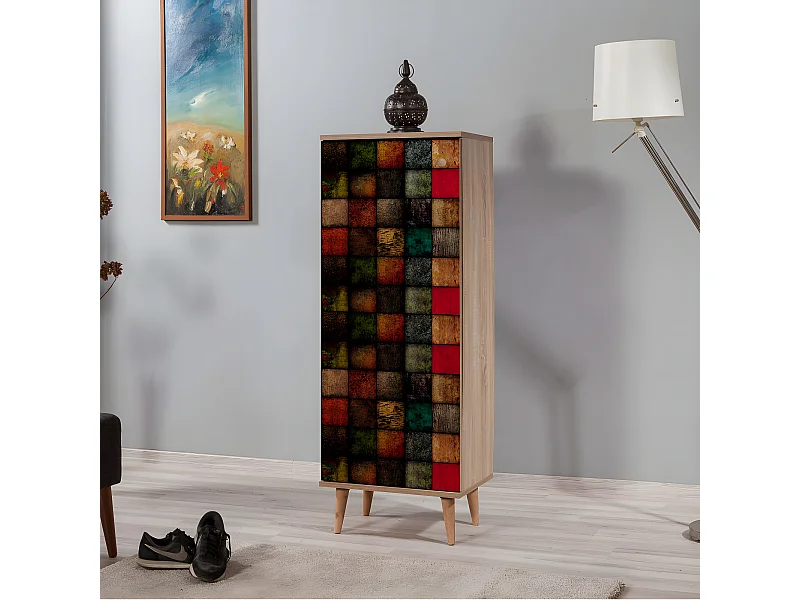 Meuble à chaussures en mélaminé Filinta