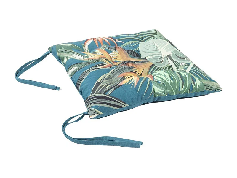 Galette de chaise en coton Silencio