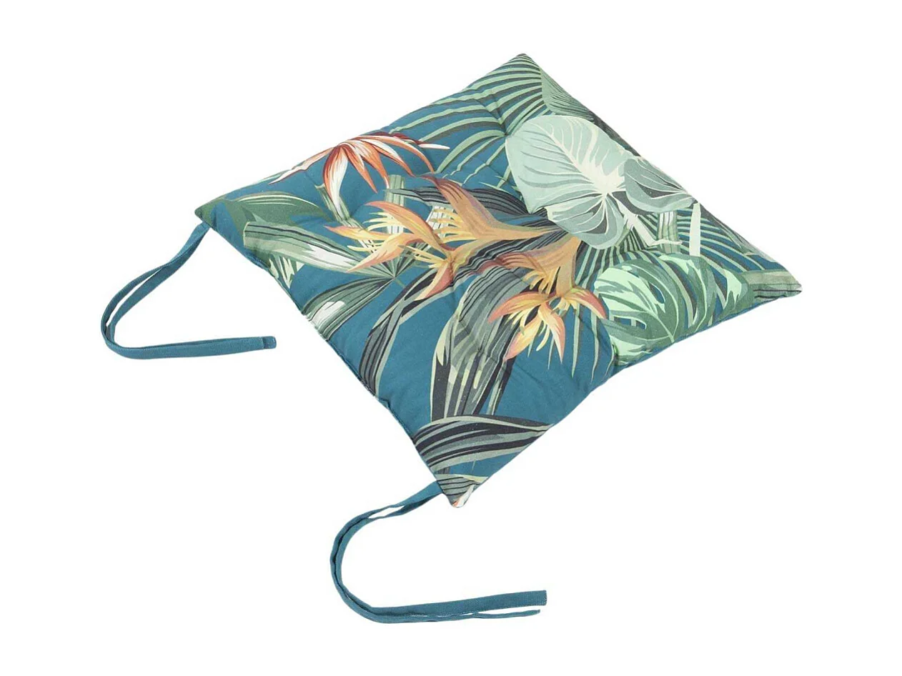 Galette de chaise en coton Silencio