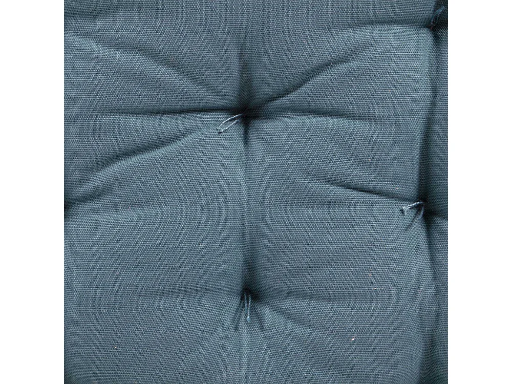 Galette de chaise en coton Silencio