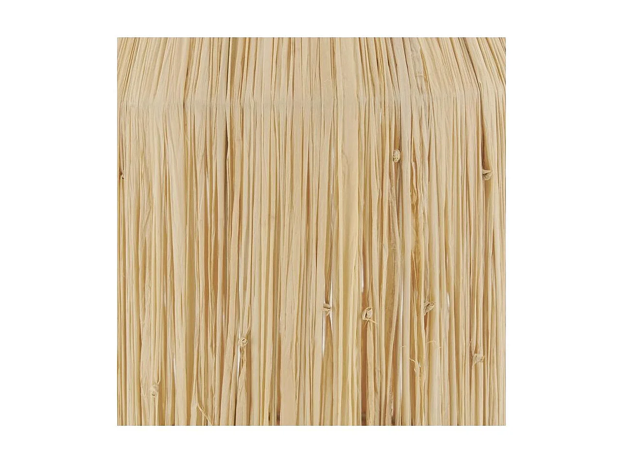 Lampe à poser en raphia Kenya Lampe à poser Naturel