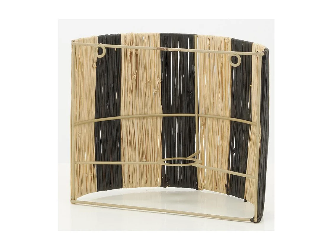 Applique murale en raphia Kenya Applique Rayé