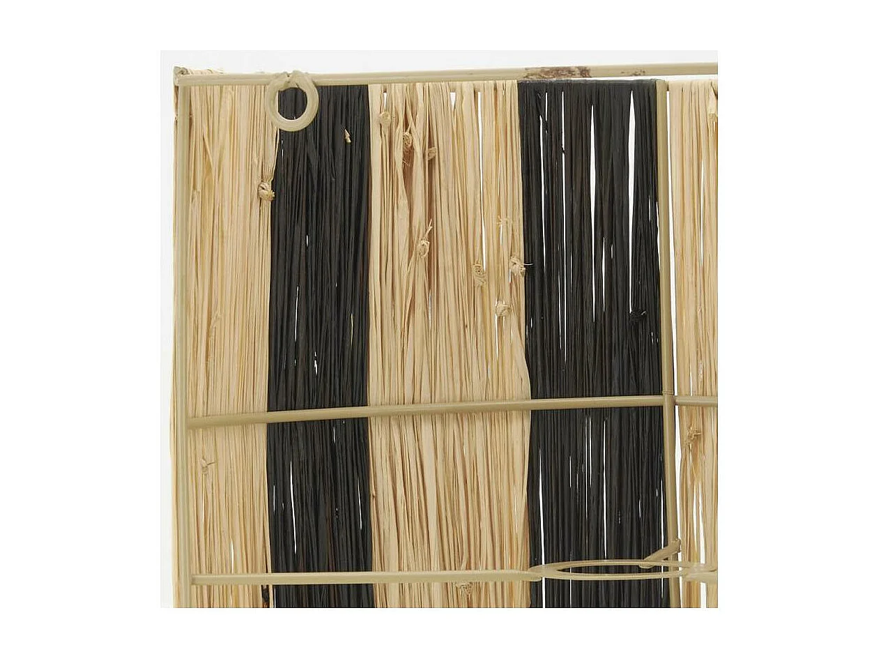 Applique murale en raphia Kenya Applique Rayé