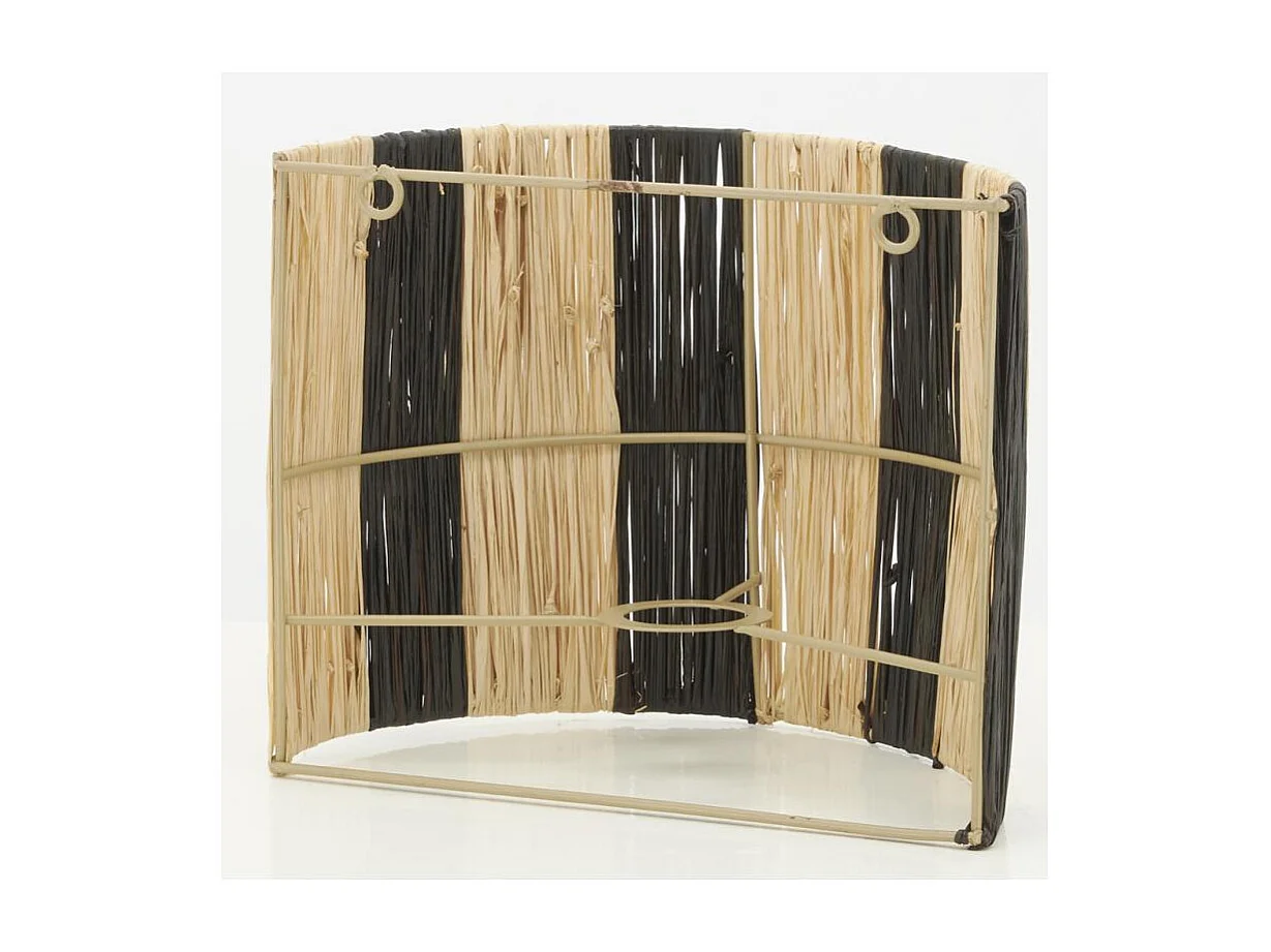 Applique murale en raphia Kenya Applique Rayé