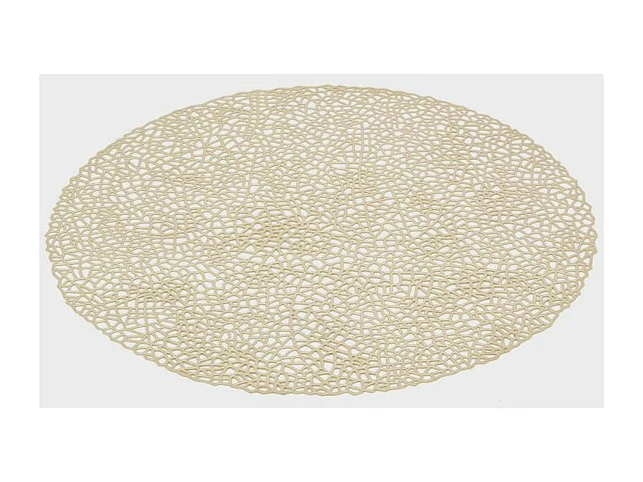 Sets de table en vinyle Fête (lot de 6) Doré 2