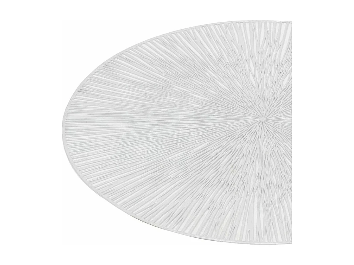 Sets de table en vinyle Fête (lot de 6) Argent