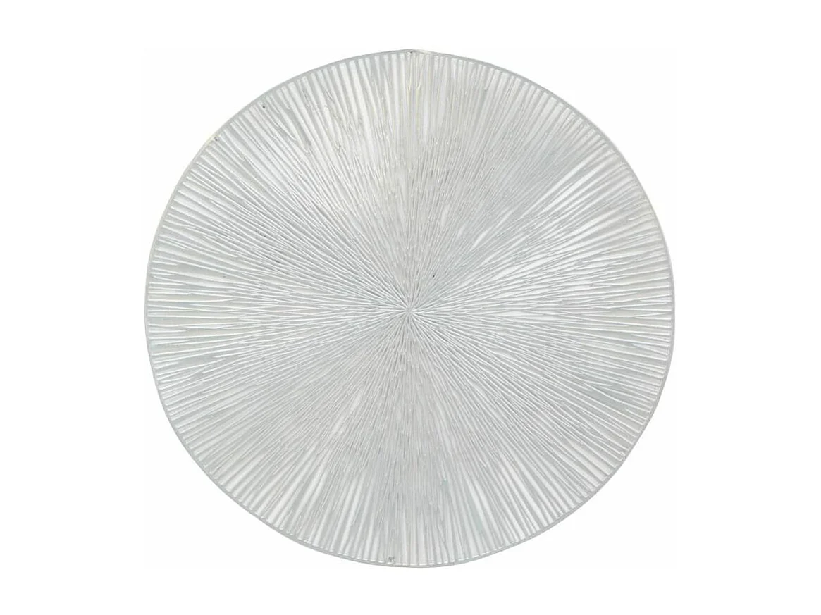 Sets de table en vinyle Fête (lot de 6) Argent