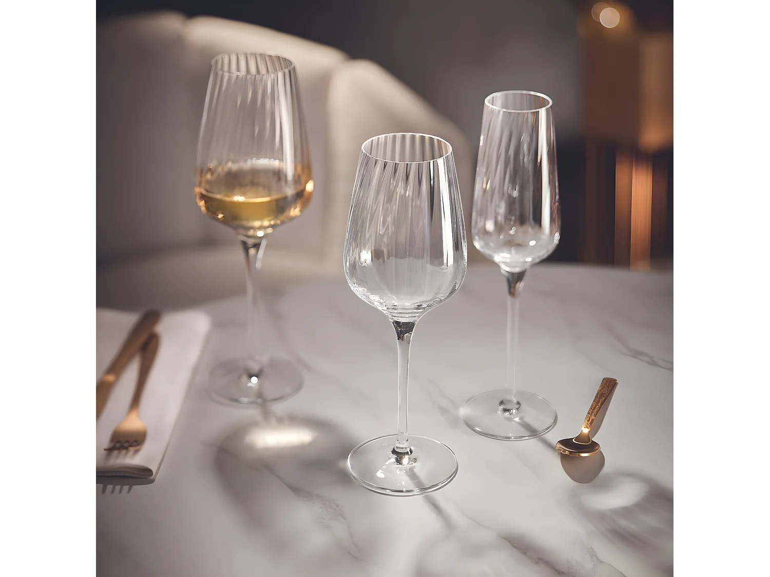 Symétrie - 6 verres à pied 55 cl