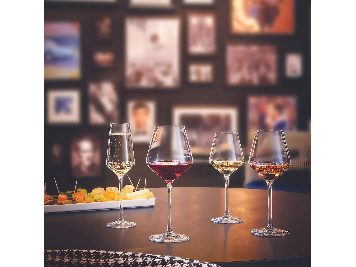 Distinction - 6 verres à pied 38 cl