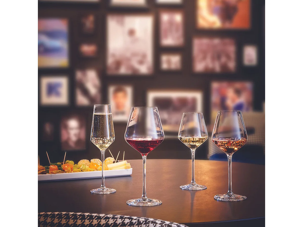 Distinction - 6 verres à pied 38 cl