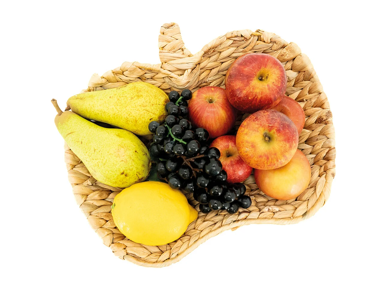 Coupe à fruits en jacinthe Pomme