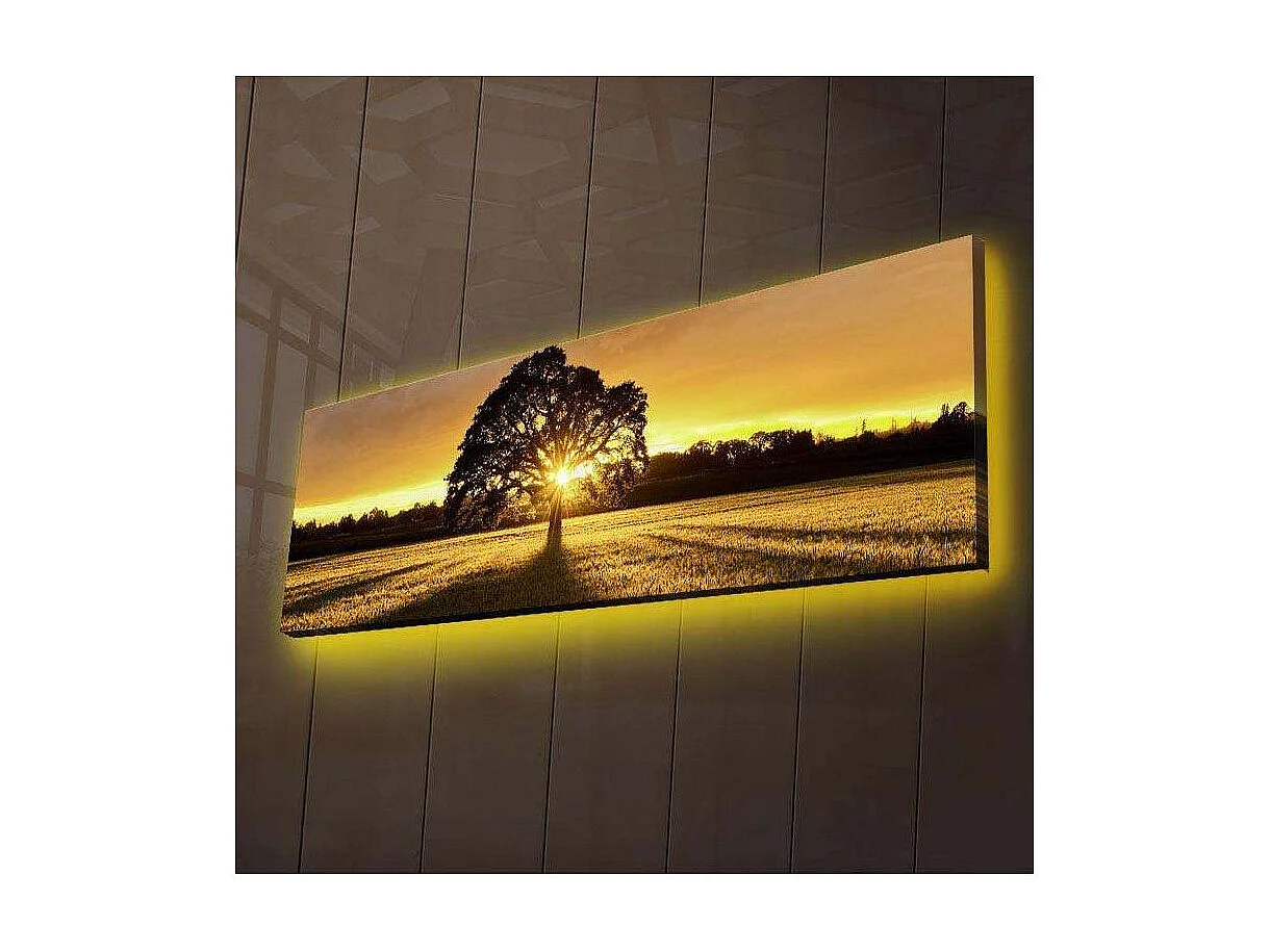 Tableau lumineux Arbre 30 x 90 cm