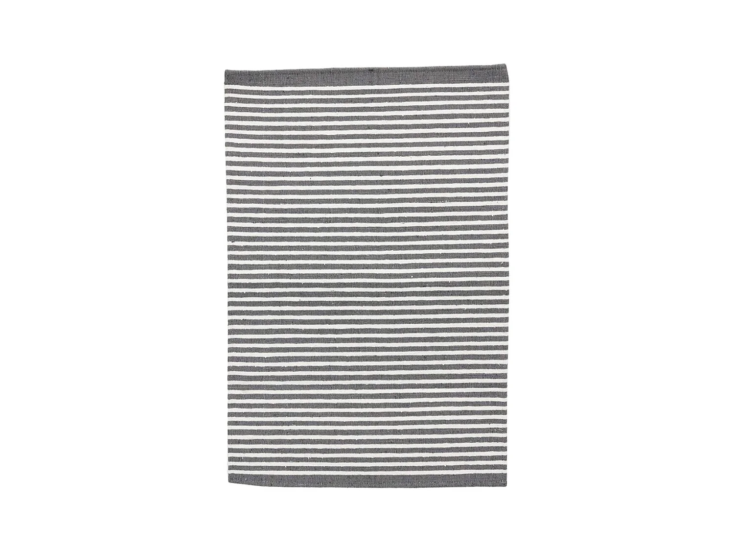 Tapis antidérapant à rayures 40 x 60 cm (Lot de 2) Gris