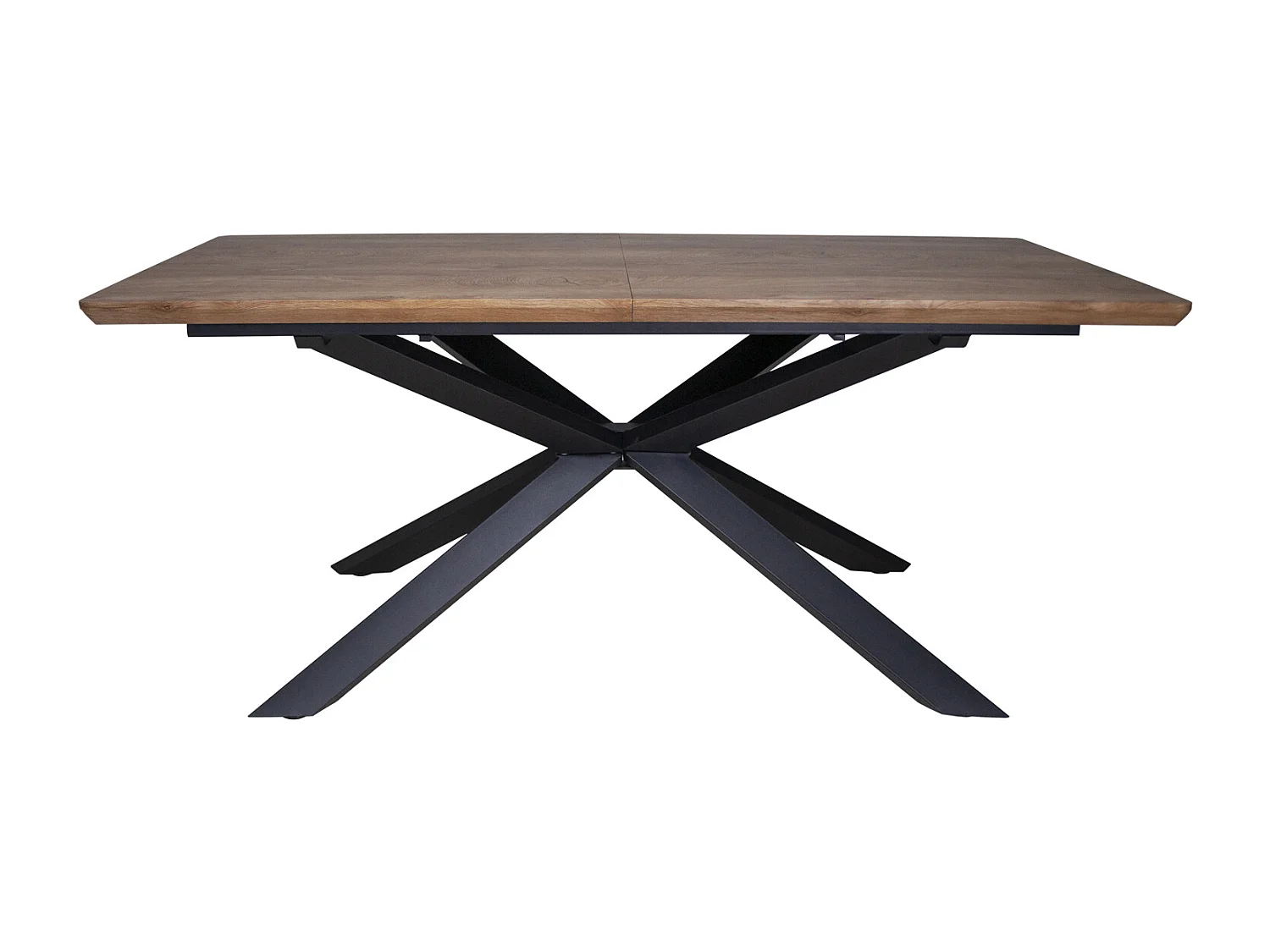 Tavolo allungabile moderno, tavolo da pranzo rettangolare mod. Ermes