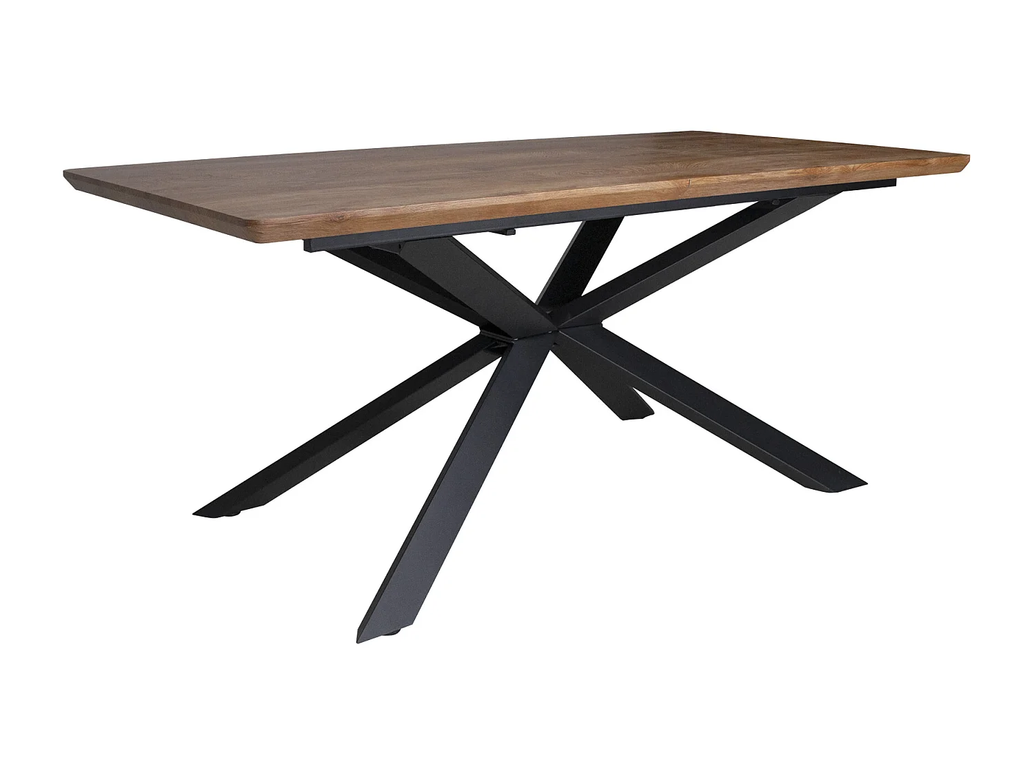 Tavolo allungabile moderno, tavolo da pranzo rettangolare mod. Ermes