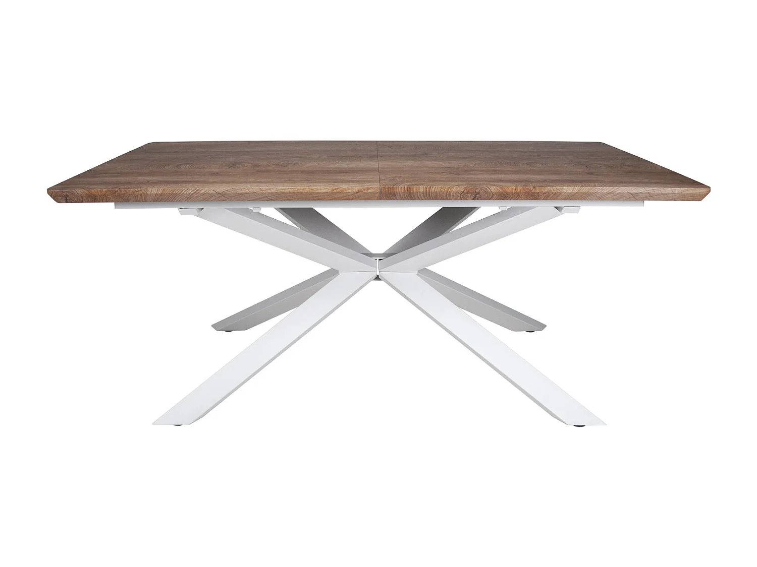 Tavolo allungabile moderno, tavolo da pranzo rettangolare mod. Ermes