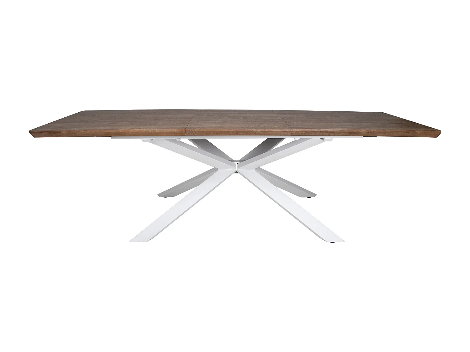 Tavolo allungabile moderno, tavolo da pranzo rettangolare mod. Ermes