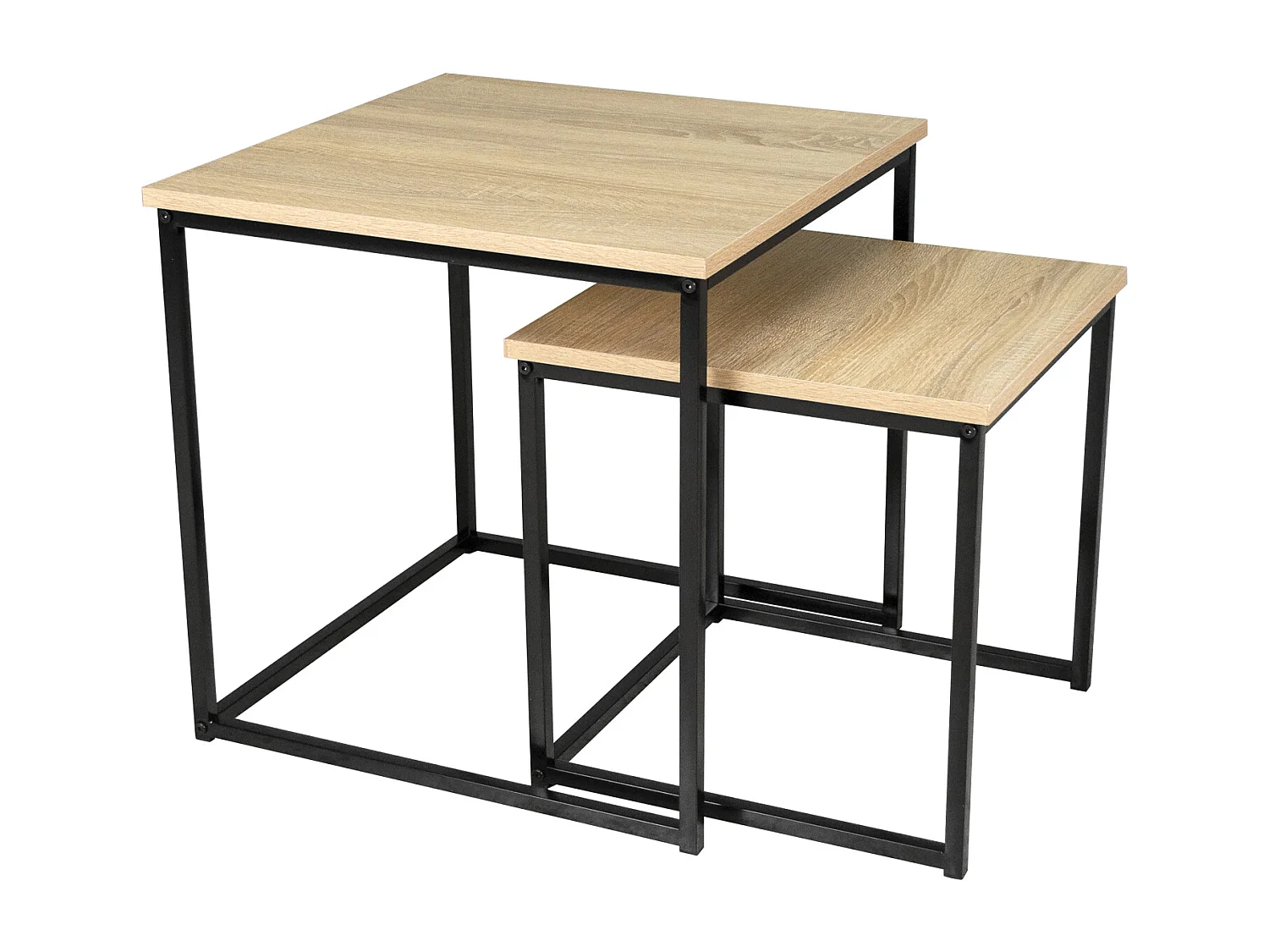 Tavolini Da Salotto Sovrapponibili, Tavolini Da Divano Mod. Double