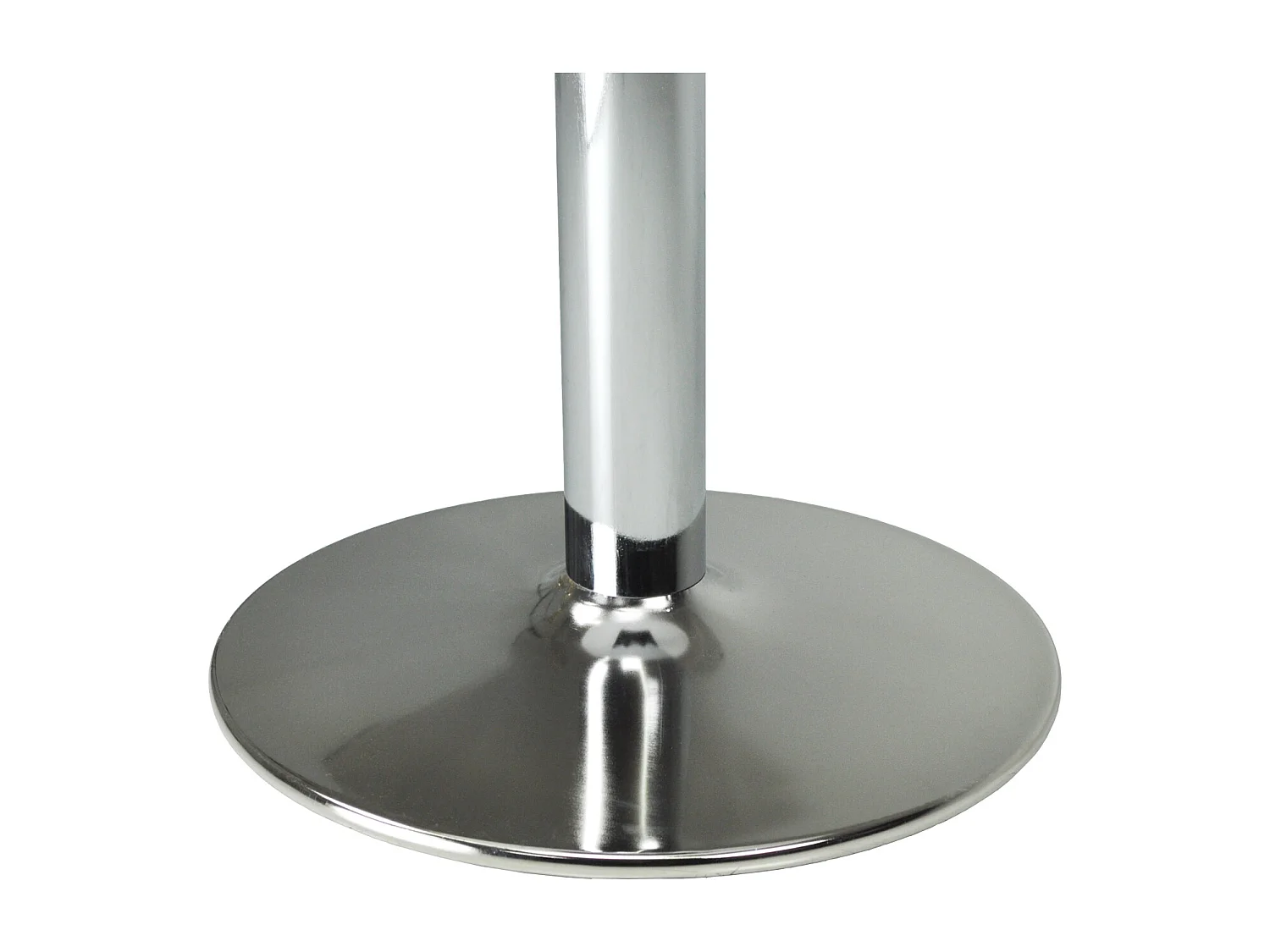 Tavolo rotondo 70 cm nero, tavolino da bar mod. Romeo