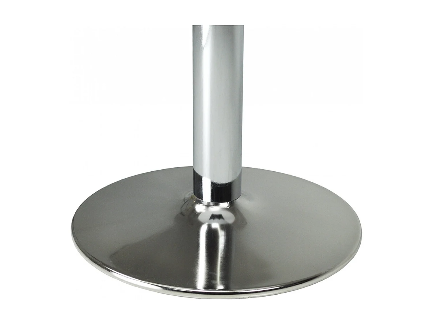 Tavolo rotondo 70 cm bianco, tavolino da bar mod. Romeo