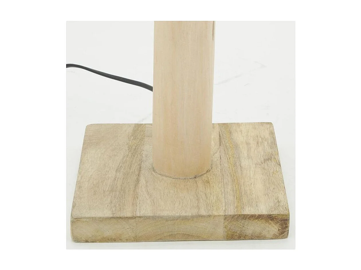 Pied de lampe en bois d'eucalyptus Petit modèle